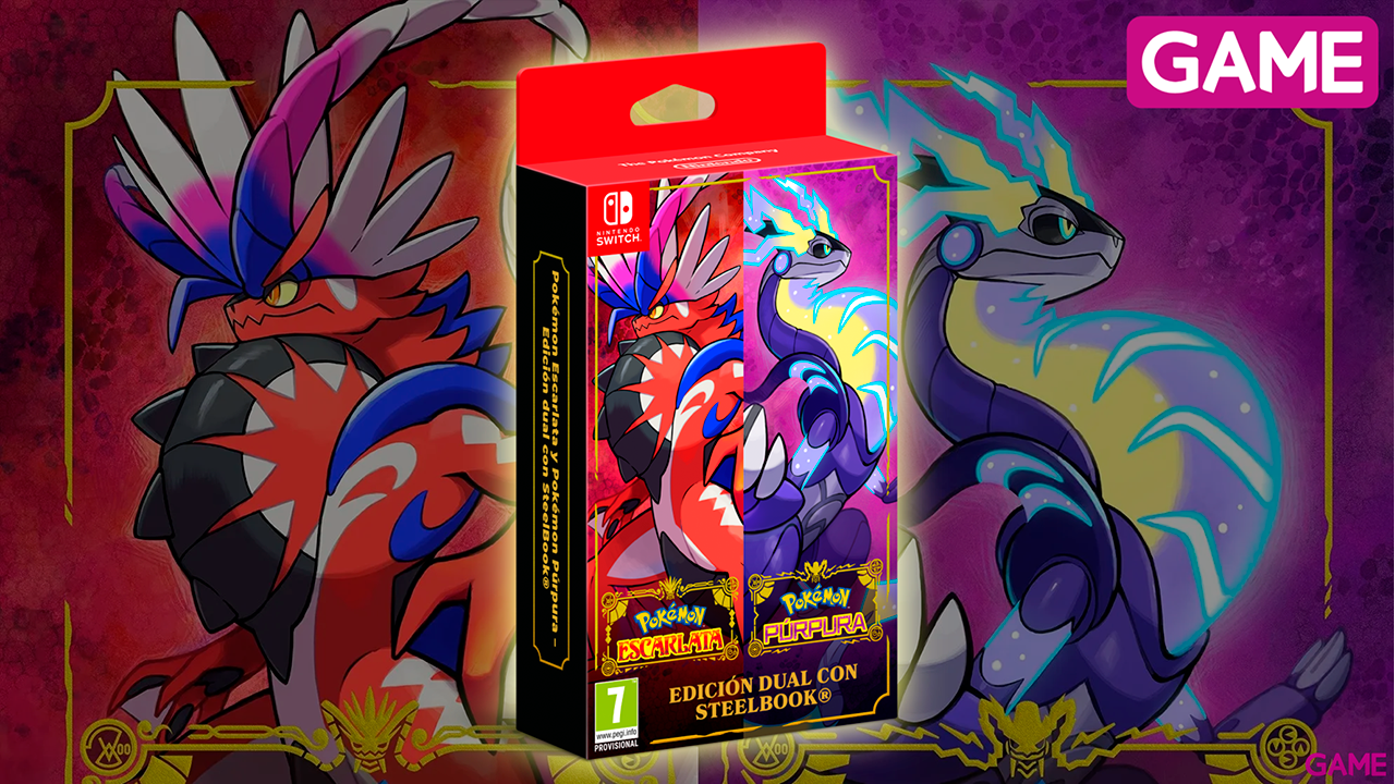 Pokémon Escarlata + Púrpura Double Pack